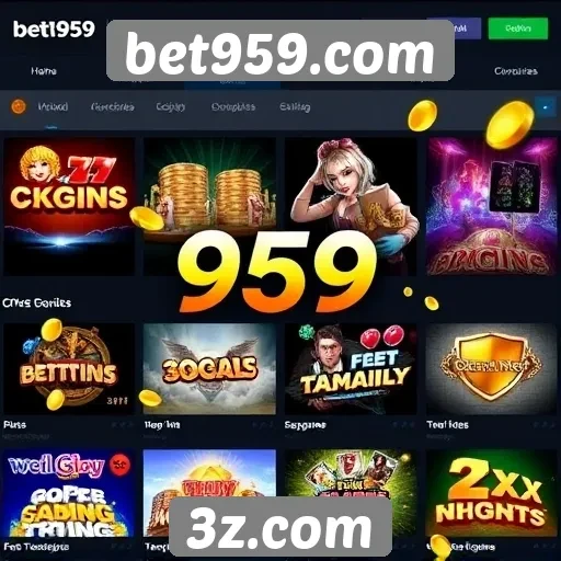 Bet959.com oferece variedade em jogos de cassino